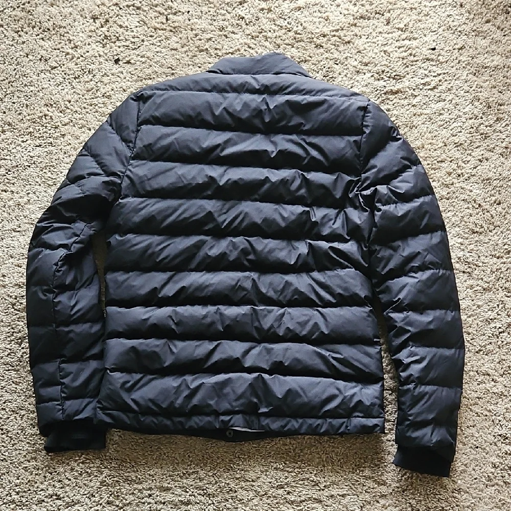 Girl's Black Puffer Jacket, Size XXL
